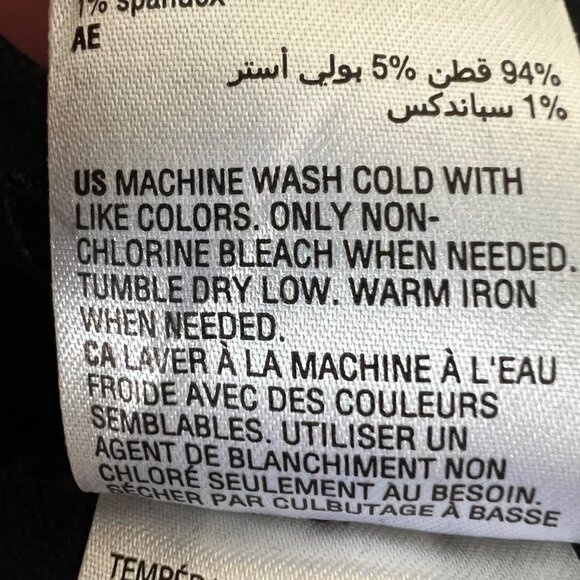 INC International Concepts Womens Black Puff Shoulder Blazer One Button size M - Picture 11 of 13